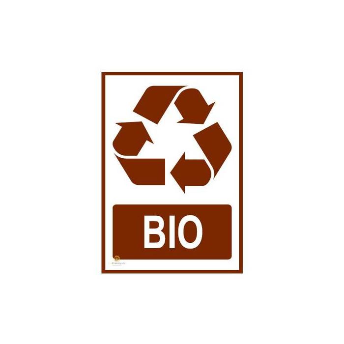 Worki foliowe na odpad śmieci 120l brązowe worki na BIO 100 szt.