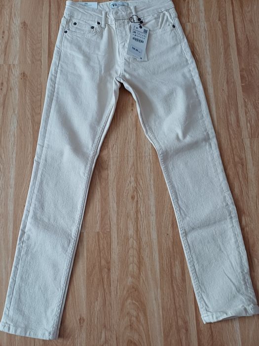 Джинси zara 36р. білі