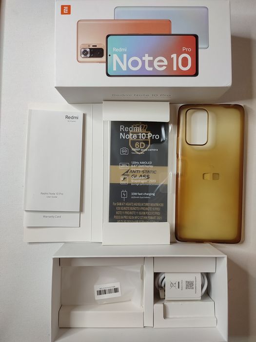 Xiaomi redmi note 10 Pro, 6/128Gb
