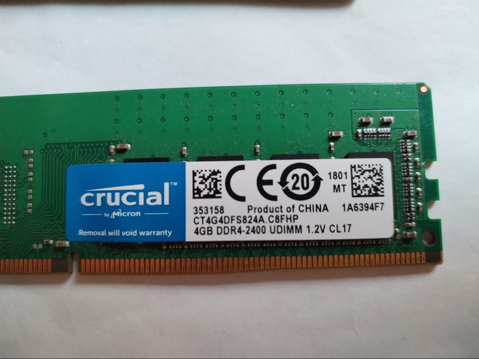 Оперативная память 4 гб DDR4