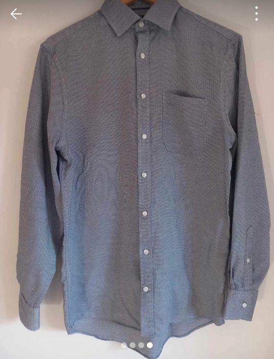 Koszula męska niebieska Marks&Spencer