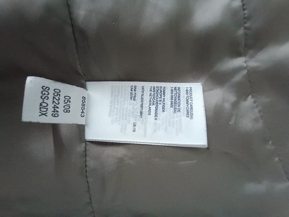 Kurtka puchowa Tommy Hilfiger rozmiar S
