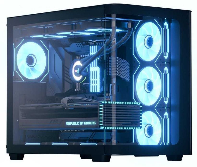 Корпус Aerocool P500C-G-V1 Tempered Glass без БЖ