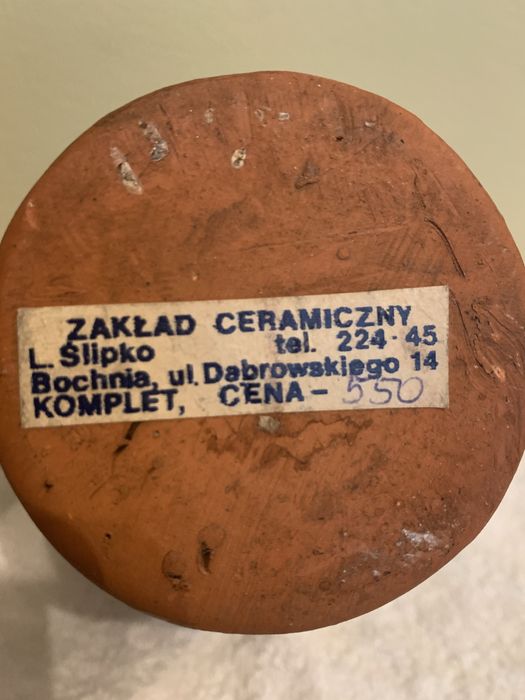 Zestaw dzbanek + filiżanki