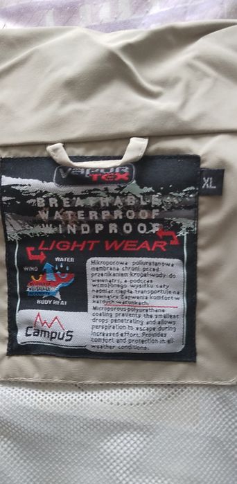 Campus kurtka przeciwdeszczowa XL