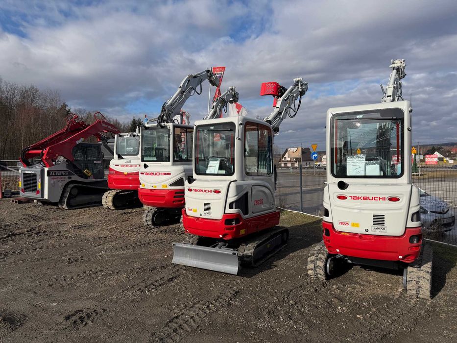 Takeuchi TB216 NOWA Gwarancja bez limitu mtg! TB230/TB225