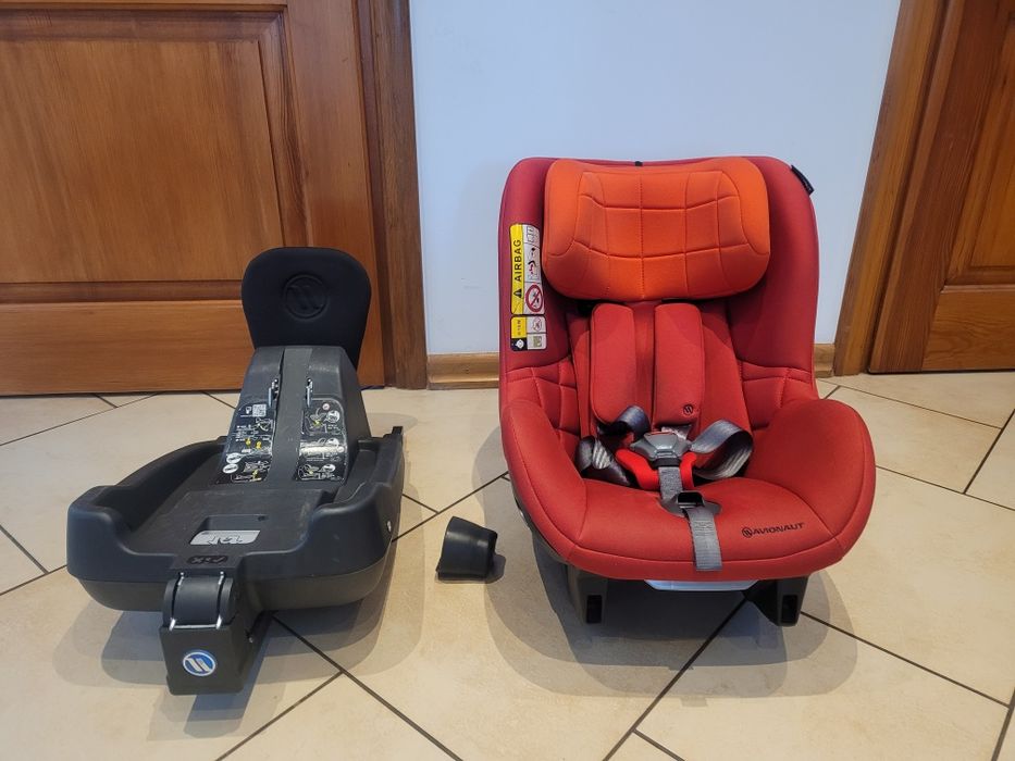 Sprzedam fotelik samochodowy Avionaut aerofix + baza ISOFIX