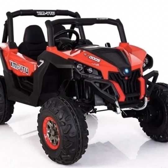 Jeep XMX603 na Akumulator Czerwony z MP4 4x4