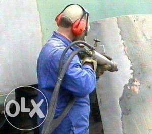 Абразивоструйная очистка. Пескоструйные работы. Пескоструйные сопла.