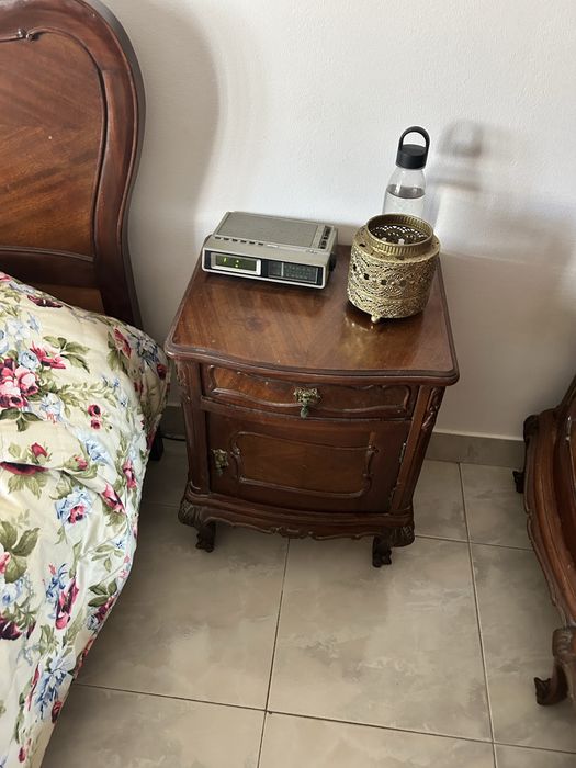 Mobília de quarto casal Queen Anne