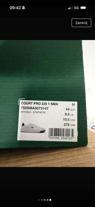 Buty Lacoste Court Pro