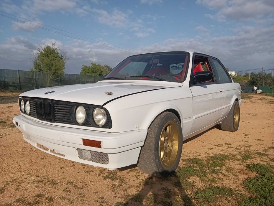 BMW E30 325i rally drift slalom