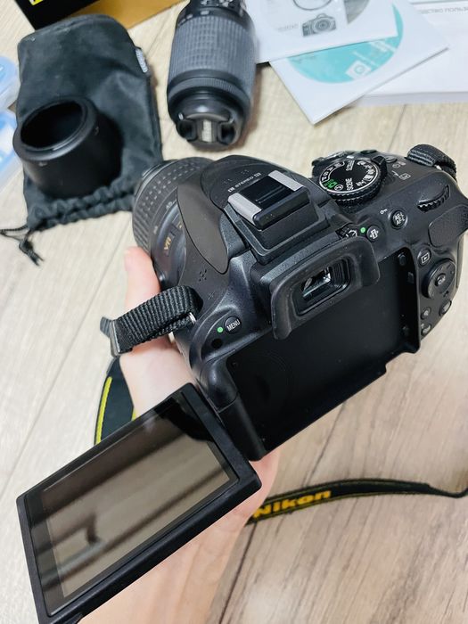 Фотоапарат Nikon D5200 18-55VR, 55-200Vr