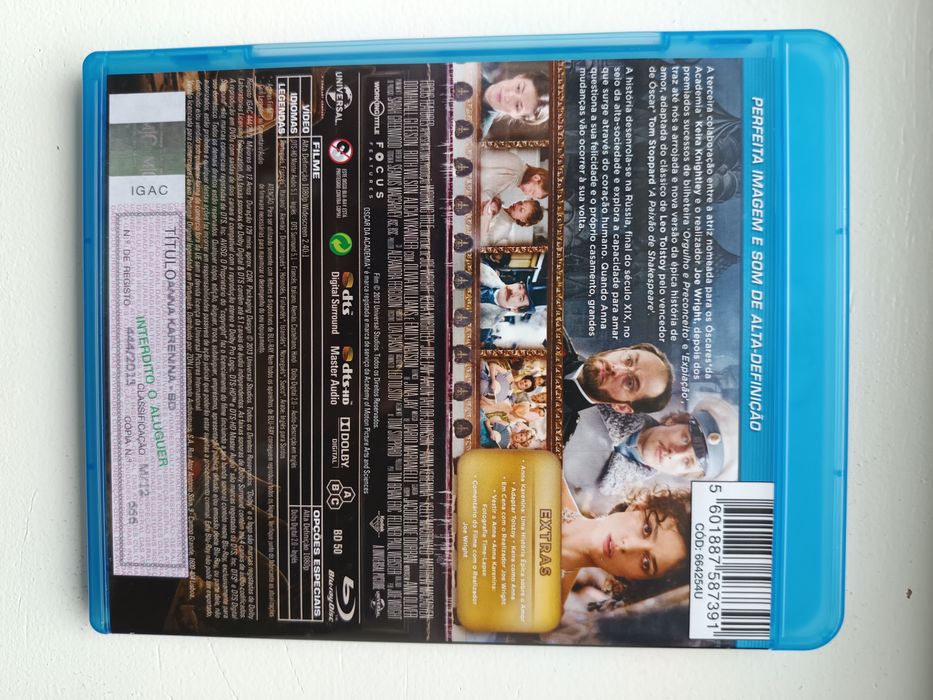 Blu-ray Anna Karenina