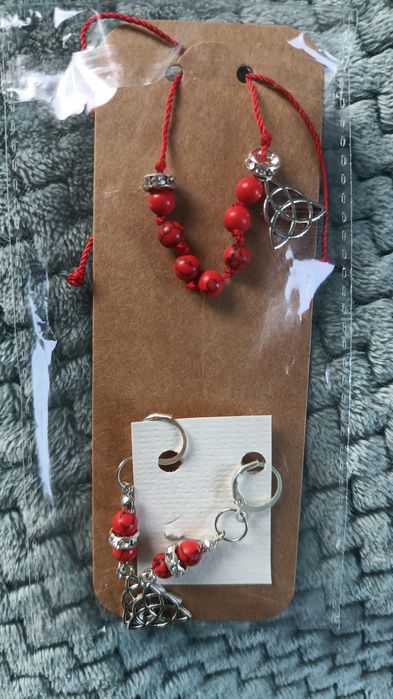 Komplet biżuterii handmade