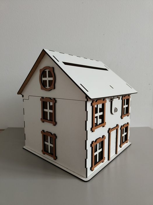 Pudełko domek na koperty wesele ślub