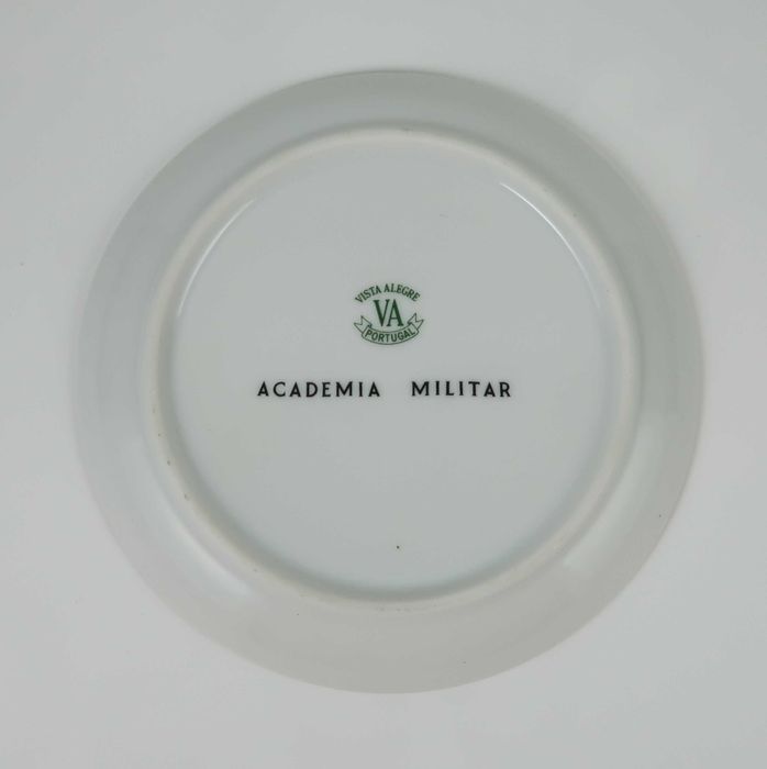 Militaria - Pratos Vista Alegre 12 cm - Academia militar / EPE, cada
