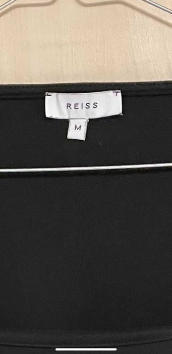 REISS - damska bluzka prestiżowej marki - kwadratowy dekolt - rozmiar M