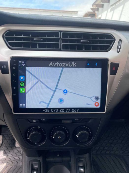 Магнитола PEUGEOT 301 CITROEN Elysee C4 C3 C2 DS3 С3 ДС3 CarPlay Android 16