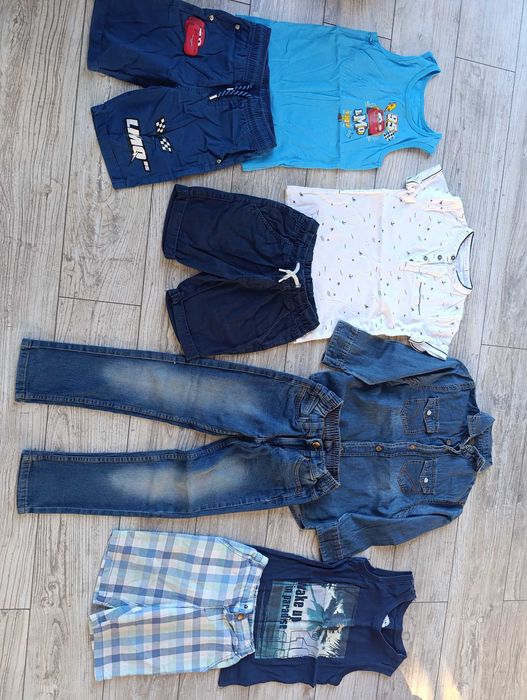 Paka zestaw ubrań 116 dla chłopca