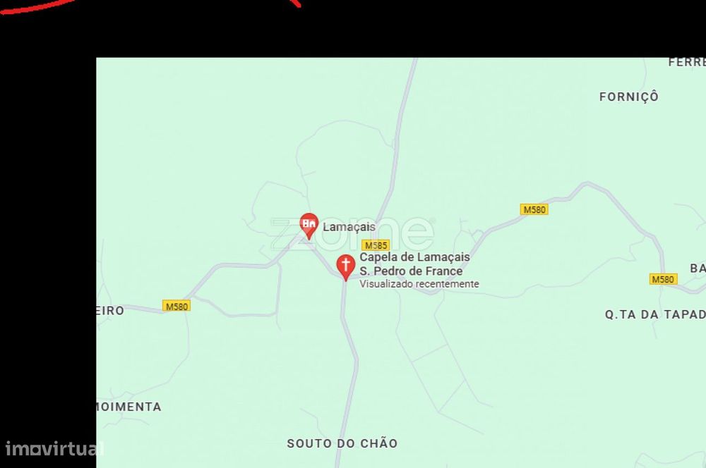 Terreno com pinhal e e mato a 15 minutos de Viseu