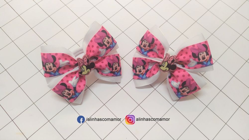 Laços, Ganchos, Bandoletes, feitos á mão