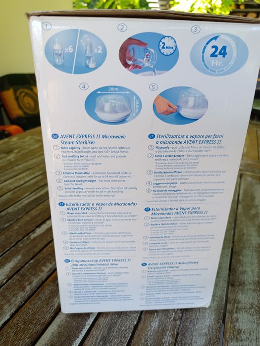 Sterylizator parowy Avent do mikrofalówki