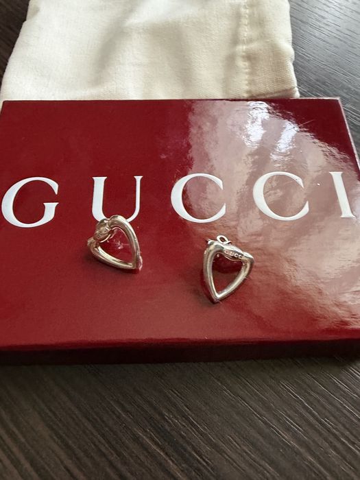 Серьги Gucci. Серебро.