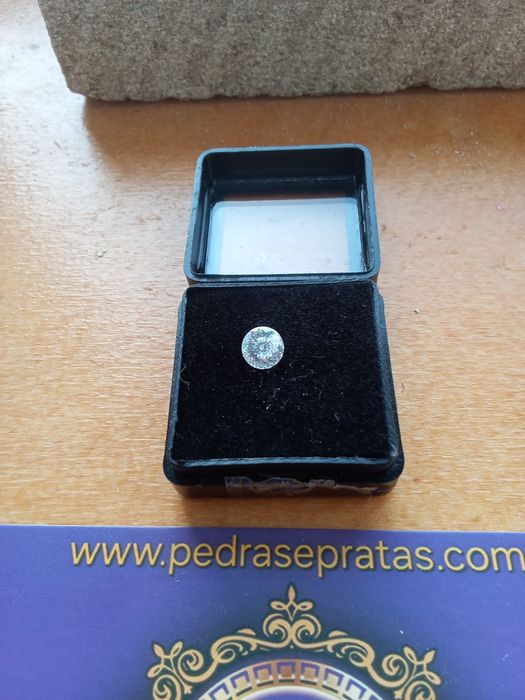 Diamante CVD Certificado 0,45 ct | 5 mm | Lapidação Portuguesa Certificada