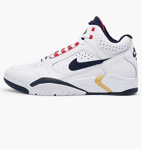 Оригінальні чоловічі кросівки NIKE AIR FLIGHT LITE MID WHITE DJ2518-10