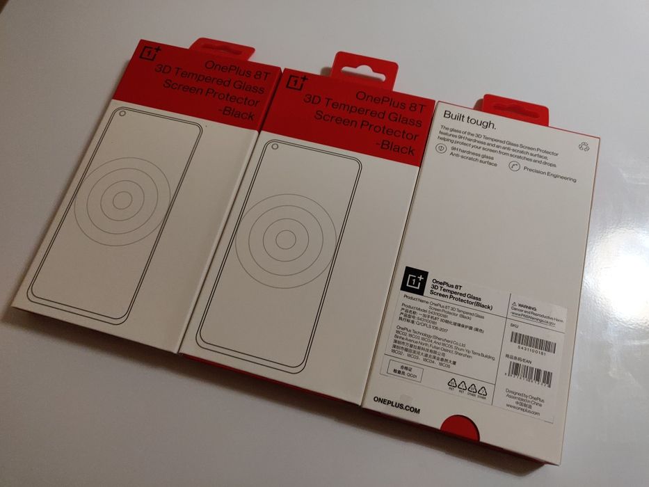 Оригинал защитное стекло Oneplus 6 7T 8T 9R 10T Nord 2 CE CE2