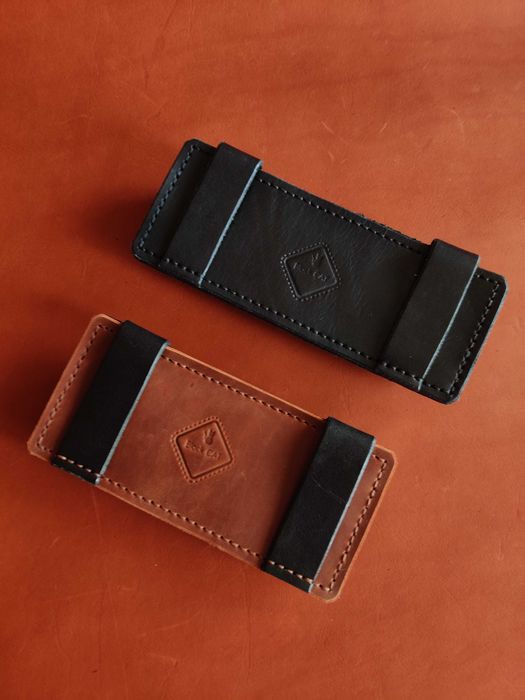 Шкіряний патронташ на 8 / 6 набоїв, патронташ для 12, 16 та 20 калібру