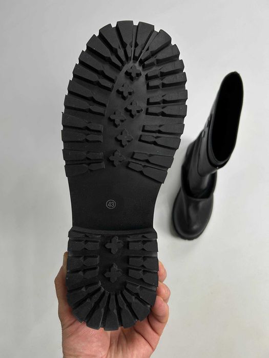 Черевики indie sleeze казаки hedi boy archive boots black архив чорні