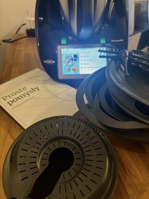 Thermomix TM6 czarny + komplet akcesoriów – bardzo dobry stan
