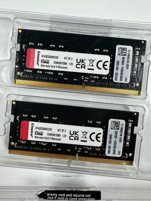 Оперативна пам'ять Kingston FURY Impact DDR4 SODIMM 2x16GB 3200MHz