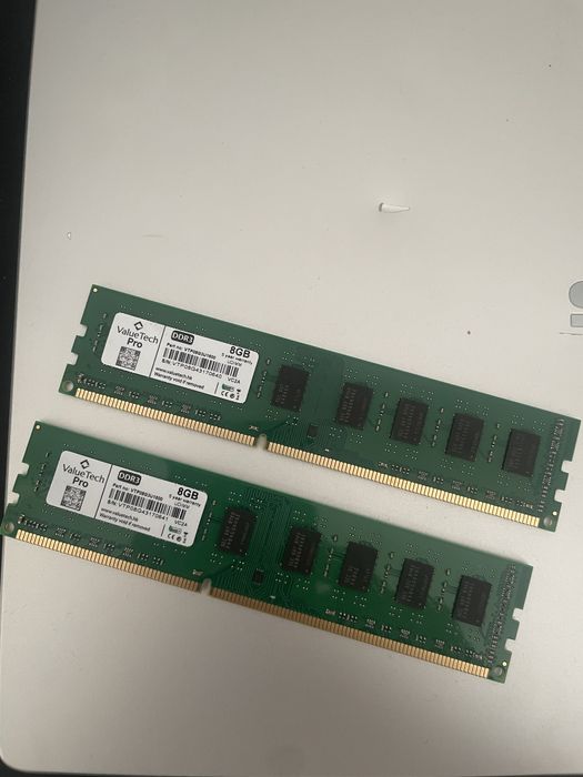 Ram ddr3 2x8gb 1600MHz