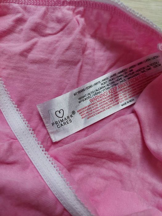 Новий комплект трусиків Primark 6-7 років для дівчаток