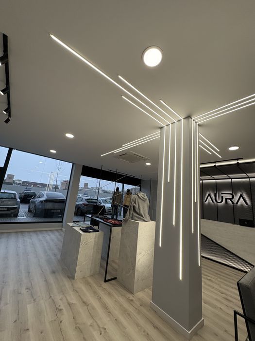 Conjungo de calhas led