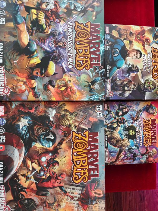 Marvel Zombies PL (Podstawka + X-Men + F4 + GotG) – Koszulki!