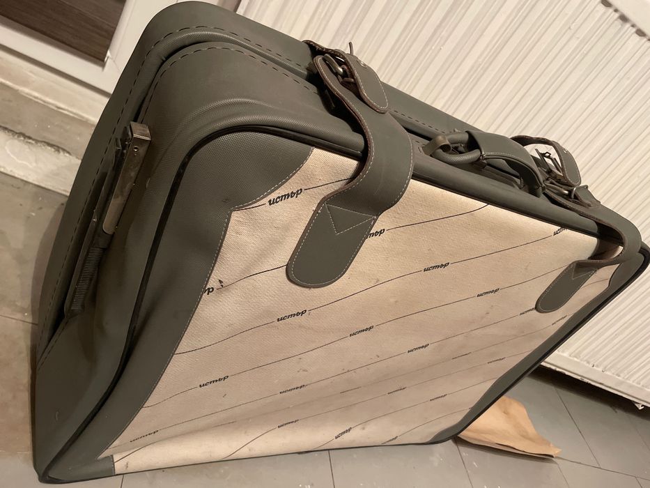 Walizka podróżna retro vintage PRL