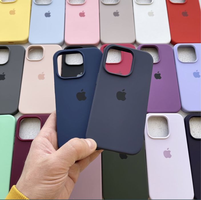 Силиконовый чехол silicone case на iphone айфон силіконовий чохол