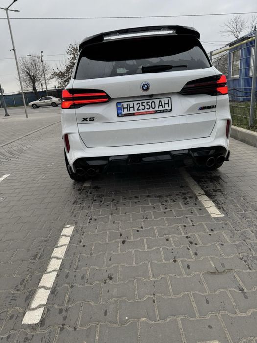 Обвес для BMW G05 X5M F95 LCI сплитер спойлер губа обвес G05