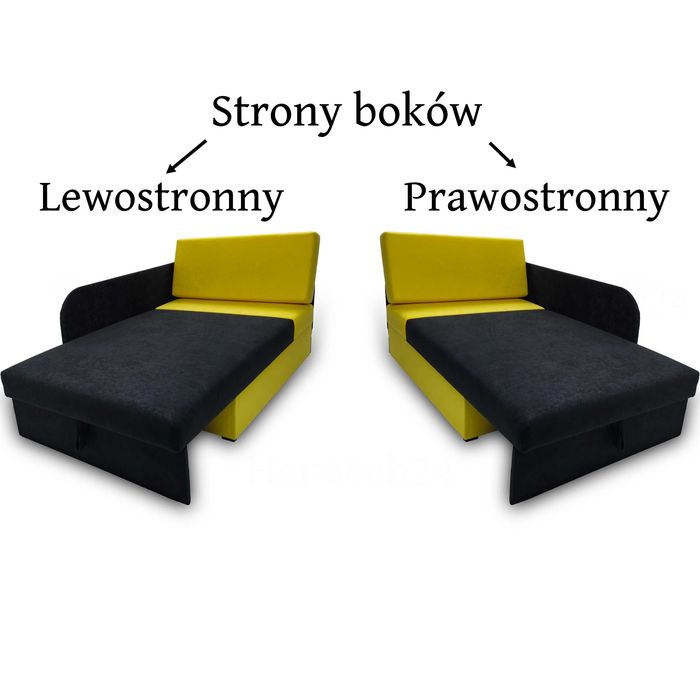 łóżko rozkładane dla dziecka KUBUŚ
