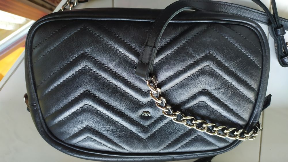 Jak nowa torebka mała Wojas skóra