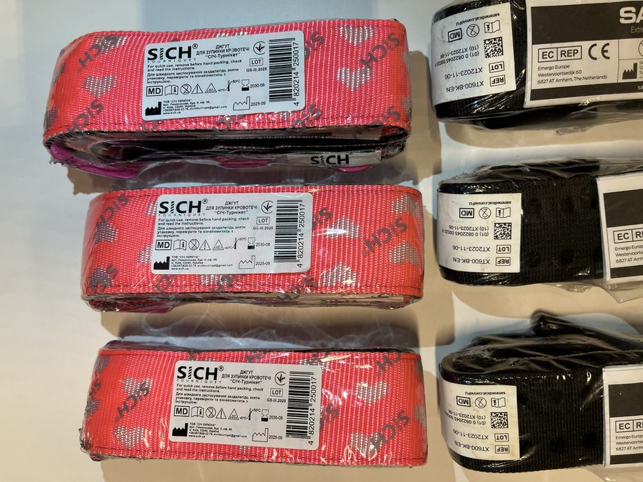 Кровоспинний джгут sich турнікет рожевий