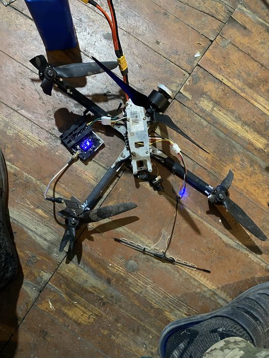 Дрон 7 дюймив в робочем.