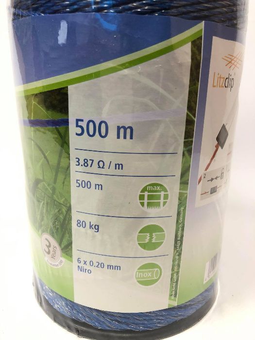 Plecionka CLASSIC WILD HOG 500m, niebieska na dziki SUPER MOCNA