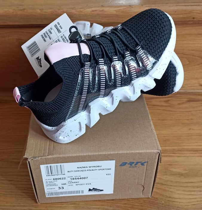 Adidasy buty BRTK Bartek sportowe 33 Sneakersy nowe