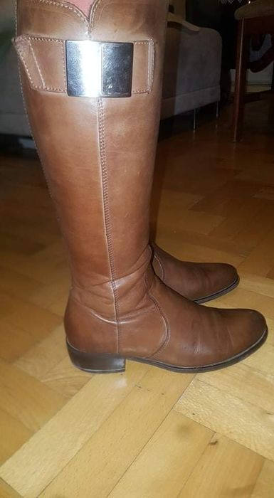 Długie kozaki skóra naturalna 36 Lasocki