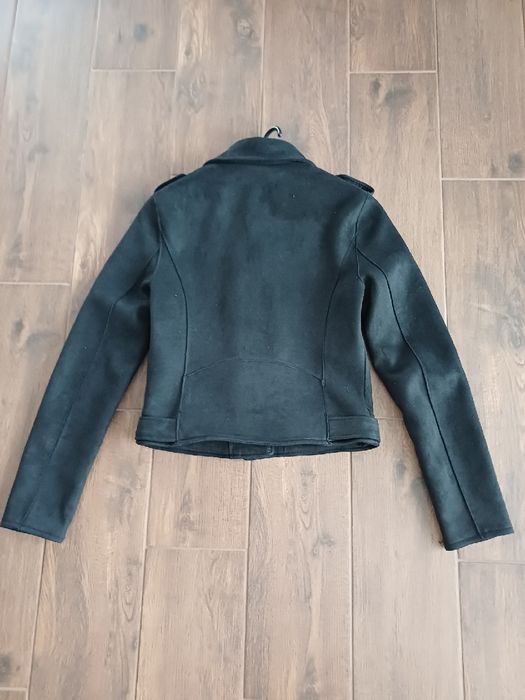 Czarna ramoneska zamsz Primark 34